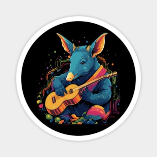 Aardvark Playing Violin Magnet